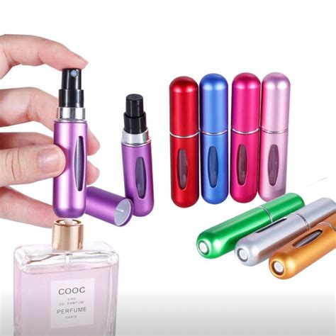 Mini Refillable Perfume Atomizer Bottle, Travel Size, Travel .